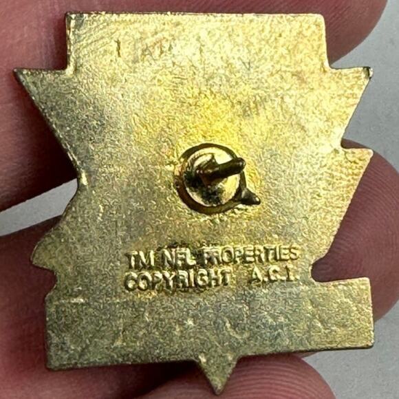 Vintage Phoenix Cardinals NFL Power Go Cardinals Lapel Pin  1980s Collectible - Picture 3 of 3